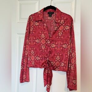 Rachel Zoe lovely silky top.